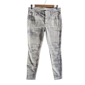 GAP FACTORY Purple/Gray Tie Dye Legging Skimmer Jean Size 29R